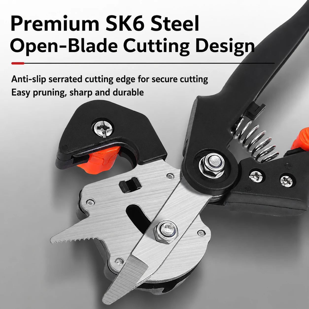 Pruning blade detail